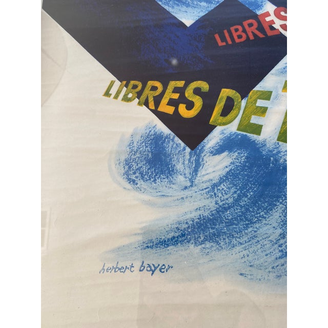 American Herbert Bayer Original 1942 American Propaganda Poster Libertad De Cultos For Sale - Image 3 of 11