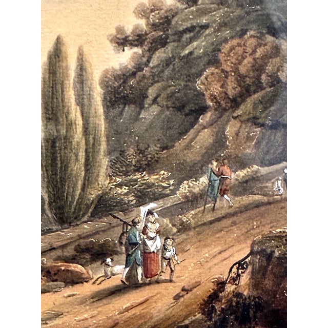 Early 19th-Century View of the Bay of Naples and Mt. Vesuvius For Sale - Image 9 of 13