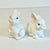 Ceramic 1950s Vintage Boho Chic Arts & Crafts Ceramic Bunny Figural - A Pair, Easter. For Sale - Image 7 of 15
