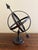 Black Late 20th Century Black Iron Armillary Globe Sculpture – Traditional Landscape & Garden Decor For Sale - Image 8 of 9