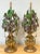 1950s Italian Hollywood Regency Giltwood & Tole Violet Topiary Sculptures - a Pair For Sale - Image 5 of 12