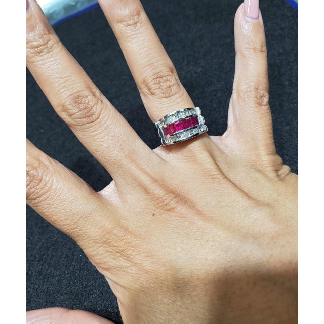 ♥ Product Summary ♥ Main Stone: Diamond & Ruby Approx. Total Carat Weight: 2.00cttw Diamond Color: G/H Diamond Clarity:...