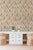 Tassel Trellis Grasscloth Wallpaper by House Party | Imperial Sand | 8 Yards For Sale - Image 9 of 11