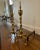 1980s Vintage 1980s Polished Brass Andirons, Pair For Sale - Image 5 of 7