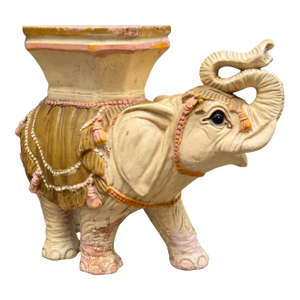 Made in Italy Vintage Elephant Garden Stool