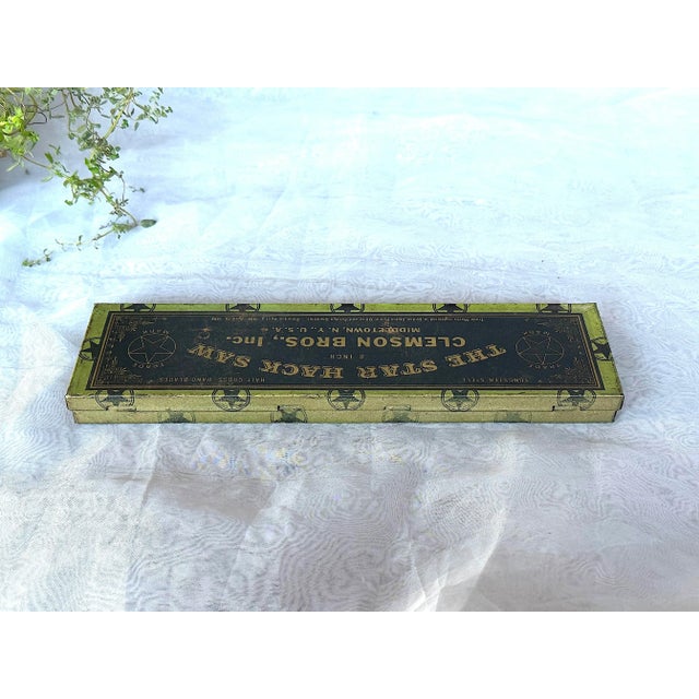 Vintage Advertising Tin Box With Hinged Lid For Sale - Image 4 of 10