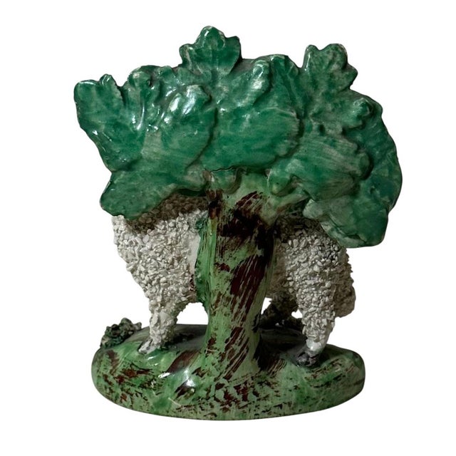 Staffordshire 19th Century English Staffordshire Ewe For Sale - Image 4 of 5