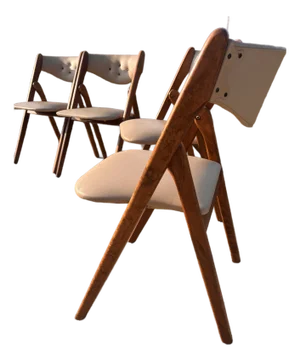 Mid-Century Modern Folding Chairs