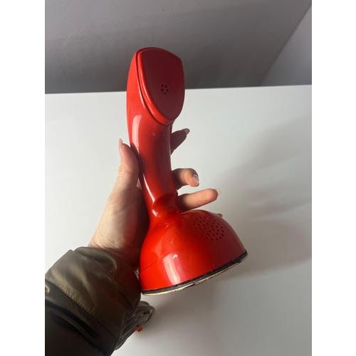 Ericofon Telephone in Red by LM Ericsson For Sale - Image 3 of 11