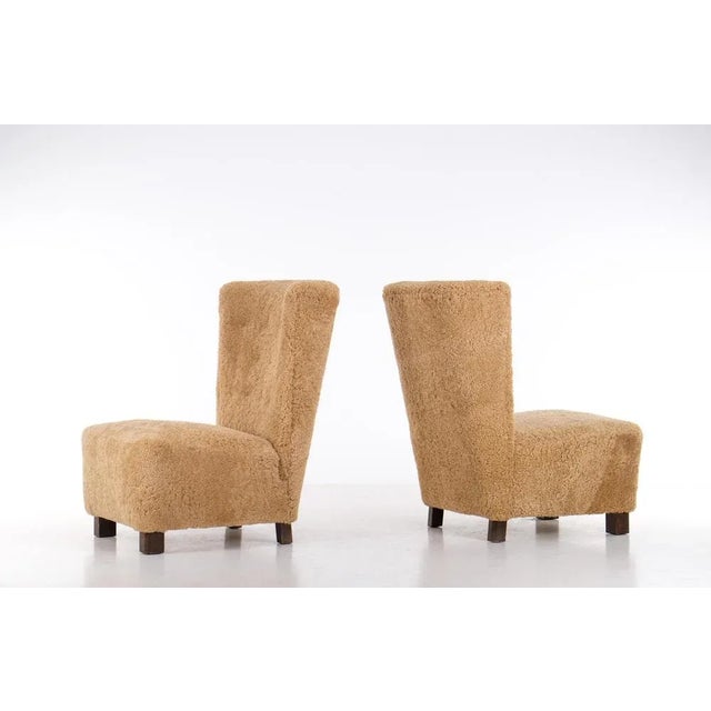 Set of Swedish Modern Easy Chairs, 1940s For Sale - Image 6 of 12