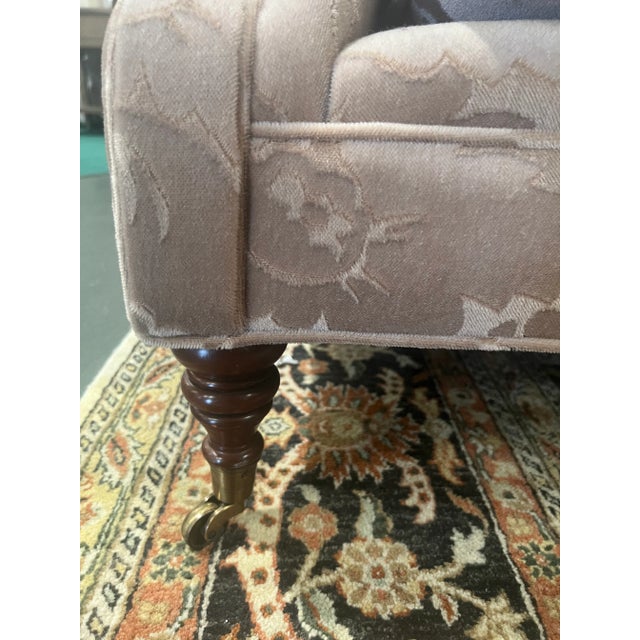 2010s Tcs Furniture Custom Mohair Sofa For Sale - Image 5 of 10