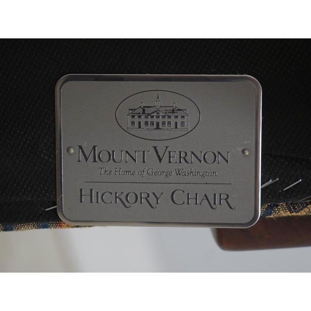 Hickory Chair Mahogany Mt Vernon Chippendale Style Settee For Sale - Image 17 of 18