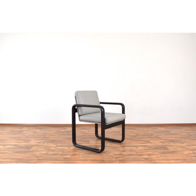 1970s Mid-Century Leather Armchairs by Burkhard Vogtherr for Rosenthal, 1970s, Set of 2 For Sale - Image 5 of 18