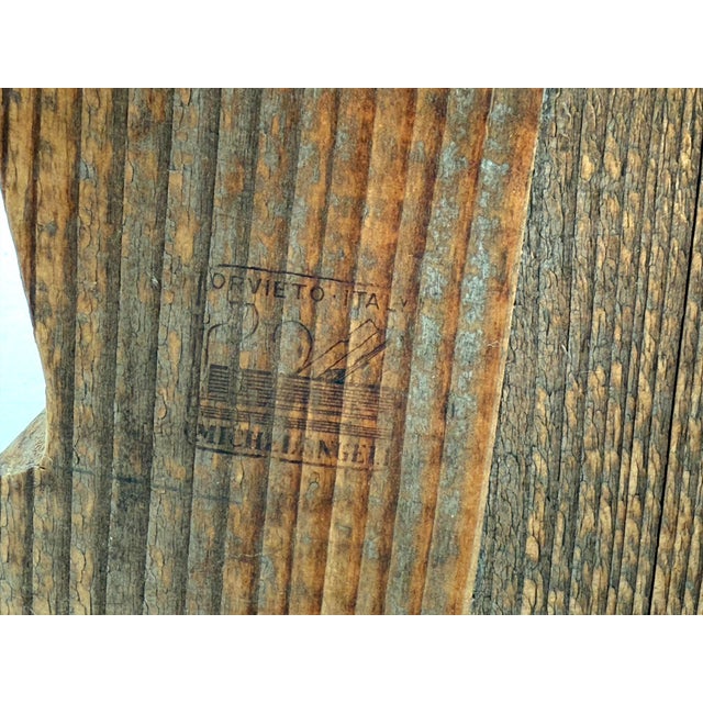 Bottega Michelangeli, Elephant Wood Sculpture, Orvieto Italy 1970s For Sale - Image 14 of 17