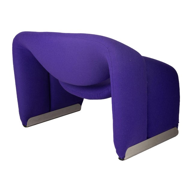 F598 Purple Groovy Chair by Pierre Paulin for Artifort For Sale - Image 5 of 10
