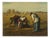 After Millet, Harvest Workers in the Field, 1900, Chromolithograph on Paper For Sale