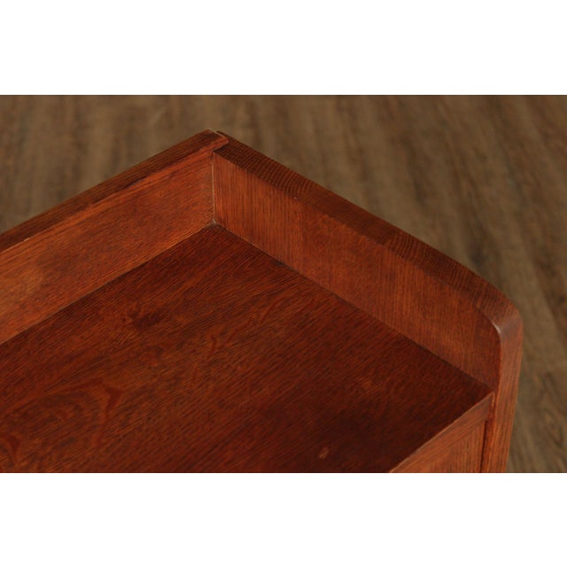 Stickley Stickley Mission Collection Oak Two Door Bookcase For Sale - Image 4 of 18