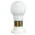 Vintage Italian Giant Glass Bulb Table Light For Sale - Image 11 of 11
