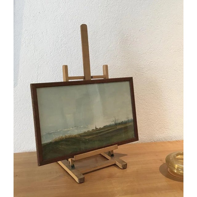 Swiss painter and designer born in 1880. Died in 1954. This piece has an attribution mark, I am sure that it is completely...