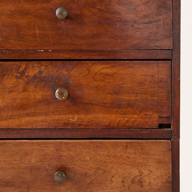 19th Century Antique French Walnut Cabinet, 19th Century For Sale - Image 5 of 11