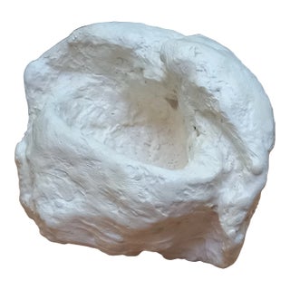 Vintage Plaster Abstract Natural Color Palette Sculpture For Sale