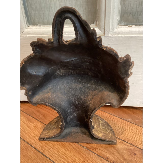 Figurative Antique 1920s Bouquet Doorstop For Sale - Image 3 of 5