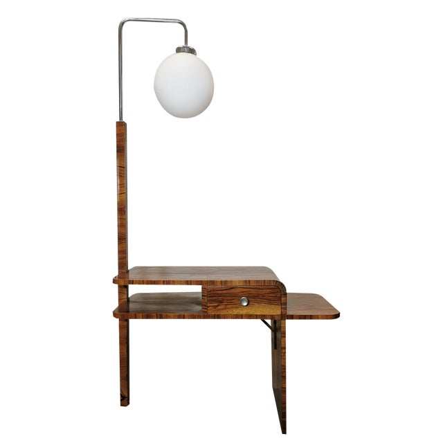 Floor Lamp by Jindrich Halabala, 1930s For Sale