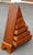 20th Century Solid Cherry Pyramid Chest of Drawers For Sale - Image 4 of 7