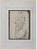 Augustin de Saint-Aubin, Figure of Man, Pencil Drawing, 19th Century For Sale - Image 3 of 3