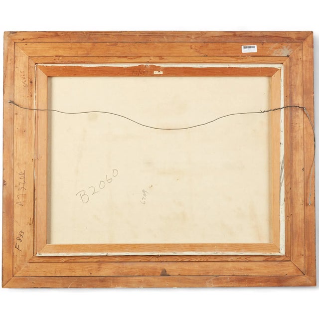 Regis Bouvier De Cachard Original Mid-Century Canal Painting For Sale - Image 4 of 4