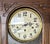 Traditional 1984 Ansonia Clock Co. Model 867 Oak Wall Clock For Sale - Image 3 of 4