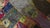 Vivid Embroidered Patchwork Quilt Handcrafted Textile Art - Jerusalem 36"x24" For Sale - Image 13 of 16