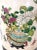 The Chinese Warriors Umbrella Stand, 1950s, Beige Crackle Ware With Gold / Gilt Work, Signed Chenghua For Sale - Image 11 of 13