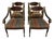 1980s Set of 4 Extraordinary Hand Carved, Lacquered and Guilded Arm Chairs From John Widdicomb For Sale