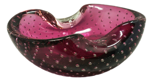 Vintage Italian Ashtray by Flavio Poli for Seguso, 1960s
