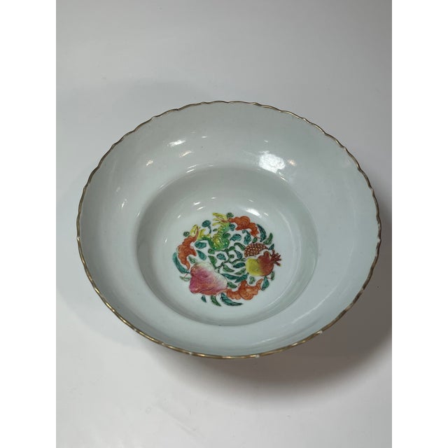 Chinese Antique Chinese Porcelain Bowl For Sale - Image 3 of 13