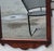 Brown Share Antique Chippendale Revival Maple Hall Wall Mirror c.1900 American Entryway For Sale - Image 8 of 12