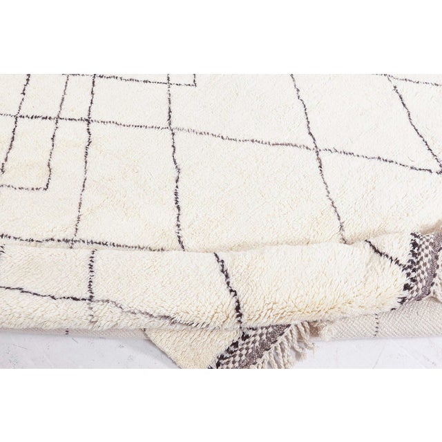Textile Modern Moroccan Hand-Knotted Wool Rug by Doris Leslie Blau For Sale - Image 7 of 9