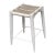 Ayush Kasliwal for Cb2 Leather-Wrapped Stool For Sale