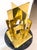 Menashe Kadishman, Israeli Pop Art Abstract Cutout Trees Kinetic Gilt Sculpture Menashe Kadishman, c.1970's For Sale - Image 14 of 18