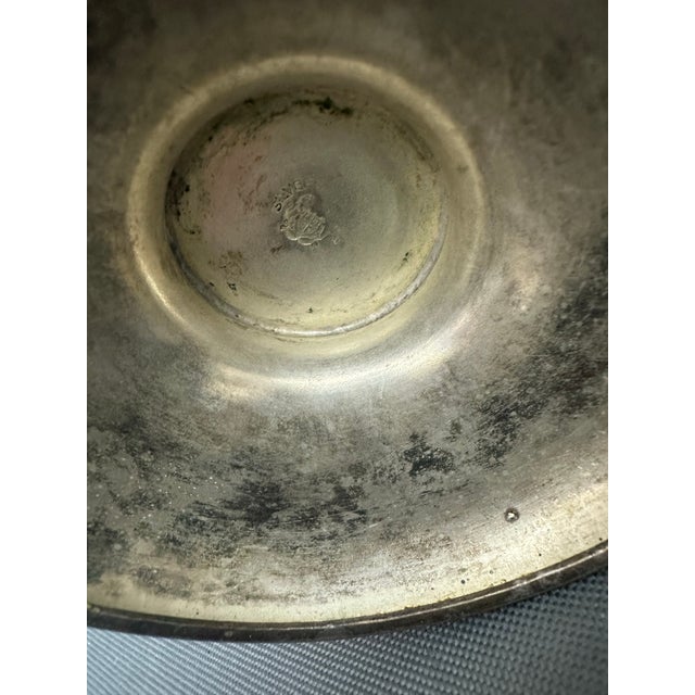 Vintage Silver Plated Stamped Tea Kettle Tea Pot For Sale - Image 10 of 12