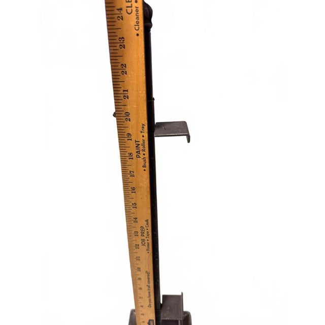 1980s Vintage-Style Heavy Metal Countertop Display Easel / Sign Stand For Sale - Image 5 of 7