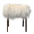 Cb2 Sheepskin Stool For Sale