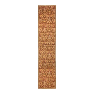 Mogul Collection Hand-Knotted Runner - Yellow 2' 8" x 13' 6" For Sale