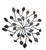 Vintage Brutalist Hand Forged Metal Leaf Centerpiece Bowl Sculpture For Sale - Image 4 of 11