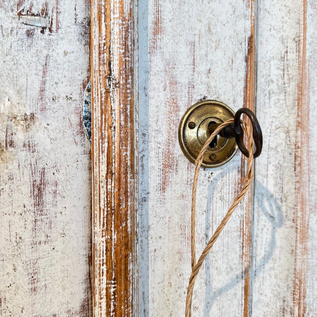 Wood 19th Century Swedish Gustavian Tall Case Antique Secretaire or Desk For Sale - Image 7 of 12