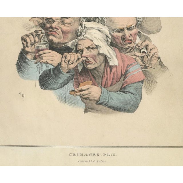 Satirical Caricature, 1800s, Paper For Sale - Image 4 of 10
