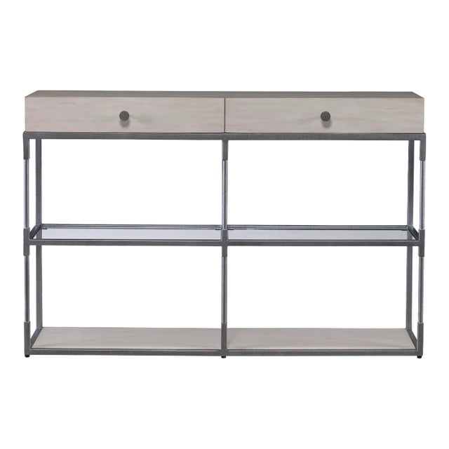 Century Furniture Westport Double Console, Peninsula For Sale