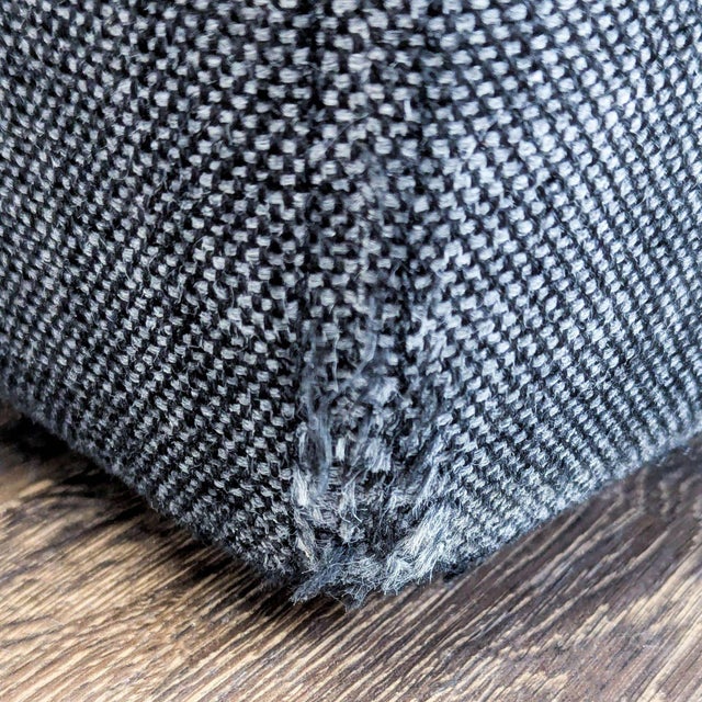 Gray Restoration Hardware Fully Upholstered Dining Chair For Sale - Image 8 of 9