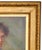 Antique 19th Century English Impressionist Oil on Canvas Painting Female Portrait by F. Norman Circa 1895 For Sale In Portland, OR - Image 6 of 11